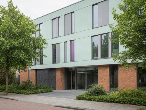 Kantoorgebouw van Baan & Buijs Gids in Ridderkerk aan een rustige straat